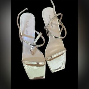 Modatope Womens Sandals Strappy Heels